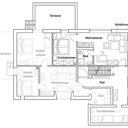 Schrammsteinblick 度假居 Schöna